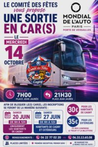 MONDIAL DE L AUTO POSTER 80330 CAGNY